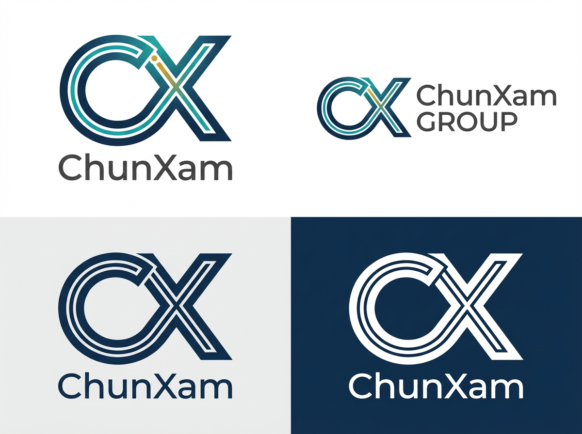 ChunXam Logo Variants Sheet